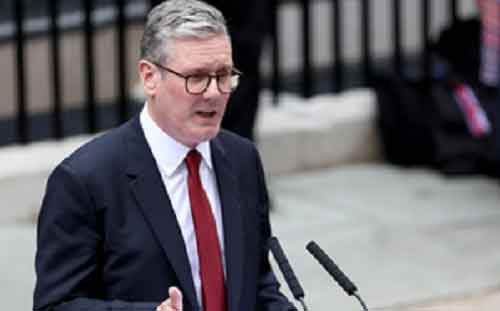 New UK PM Starmer appoints cabinet, names country’s first female Chancellor