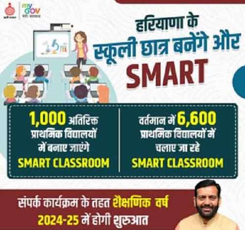 Haryana to introduce smart classrooms in 1,000 more primary schools: Chief Secy