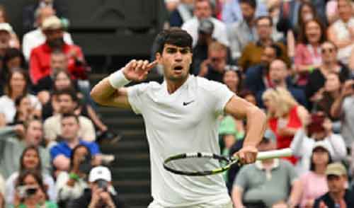 Wimbledon 2024: Alcaraz battles past Tiafoe in five-set thriller; Dimitrov beats Monfils