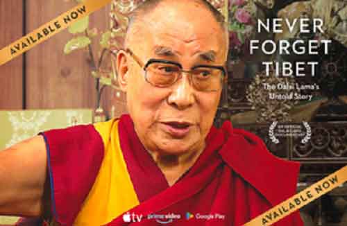 ‘Never Forget Tibet: The Dalai Lama’s Untold Story’ releases on his birthday