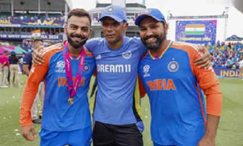 Will miss connections formed with Virat Kohli and Rohit Sharma, says Rahul Dravid