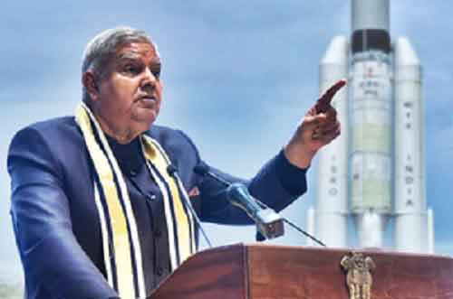 India well-positioned to be key global space player in coming years: Vice-President Dhankhar