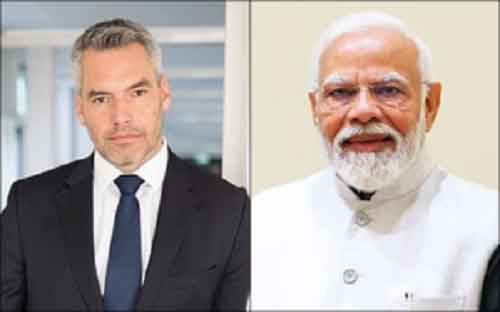 Austrian Chancellor Nehammer calls PM Modi’s upcoming Vienna visit ‘special honour’