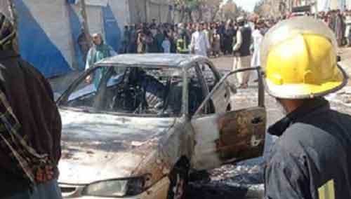 2 killed in fire at oil shop in Afghanistan