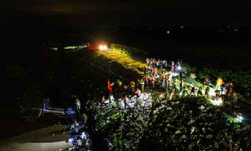 China’s public security ministry directs local rescue after dike breach