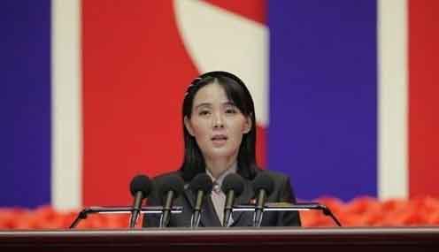 Kim Jong-un’s sister slams S. Korea’s resumption of live-fire drills as ‘suicidal hysteria’