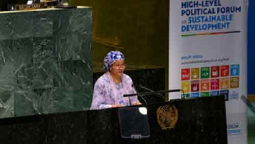 UN deputy chief urges immediate action for Sustainable Development Goals