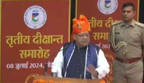 Police University should use AI for crime research: Rajasthan Guv