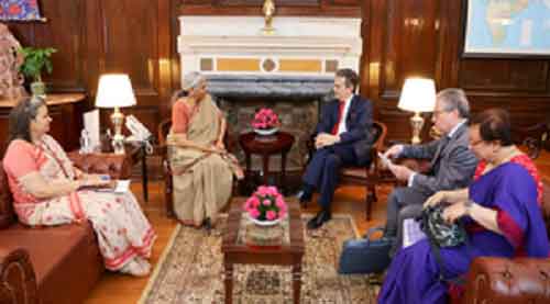 FM Sitharaman assures UK envoy of stronger economic ties as new govt takes over