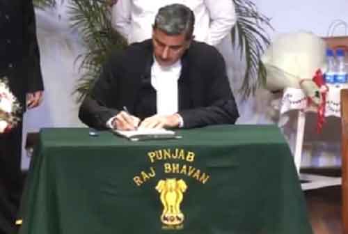Justice Sheel Nagu takes oath as Punjab and Haryana High Court Chief Justice