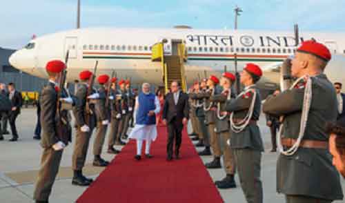 PM Modi lands in Vienna on historic Austria visit as both countries focus on tech partnerships