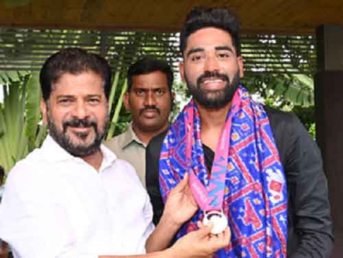 Telangana CM announces house site, govt job for India pacer Siraj