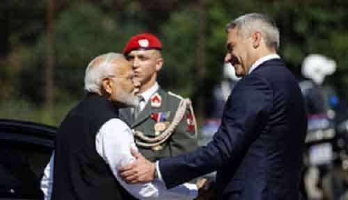 PM Modi and Austrian Chancellor agree to strengthen ties, discuss conflict in Ukraine and West Asia