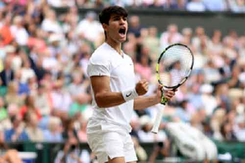 Wimbledon 2024: Alcaraz fights back to master Medvedev again, seals spot in final