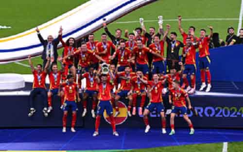 Spain stun England to claim record fourth Euro title