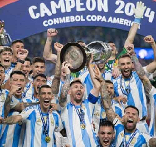 Copa America: Messi-less Argentina beat Colombia to clinch record-breaking 16th title