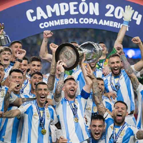 Copa America: Messi-less Argentina beat Colombia to clinch record-breaking 16th title