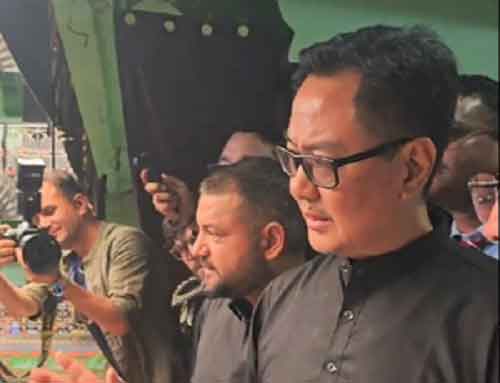 Kiren Rijiju attends Muharram Majlis in Kargil, calls for peace & harmony