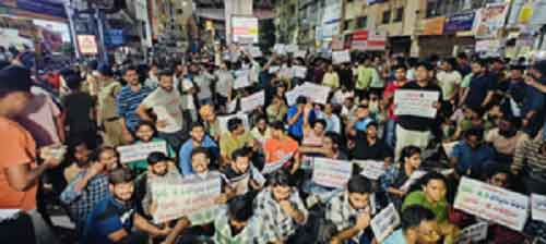 Security stepped up in Hyderabad to prevent further protests by job aspirants