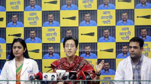 AAP accuses BJP of conspiring to kill Kejriwal in jail