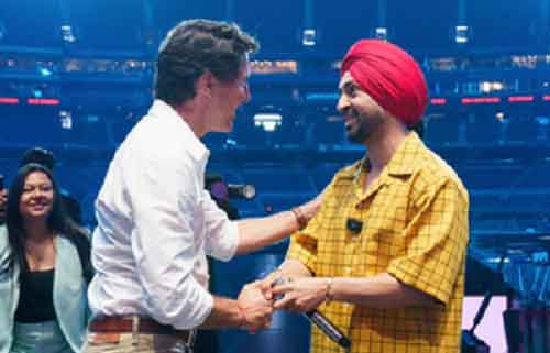Justin Trudeau’s praise for Diljit as ‘guy from Punjab’ earns rebuke from BJP