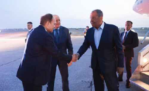 Russian Foreign Minister arrives in New York, to chair UNSC meetings