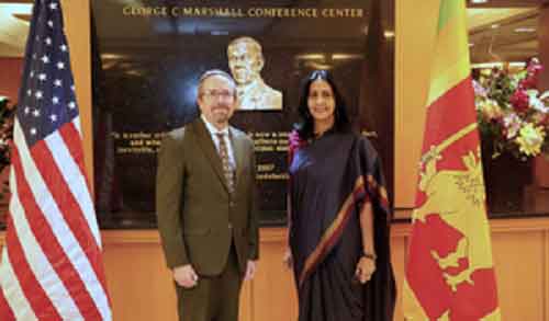 Sri Lanka and US to enhance cooperation on maritime security