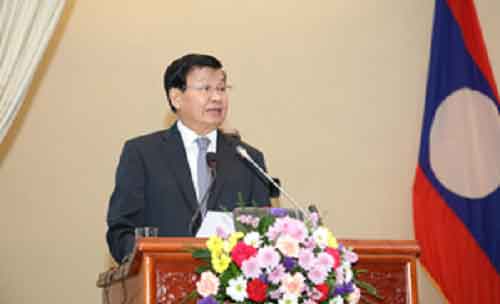 Laos president calls for urgent action to address economic woes