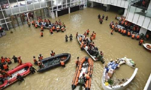 China activates Level-IV emergency flood response in Shaanxi, Gansu