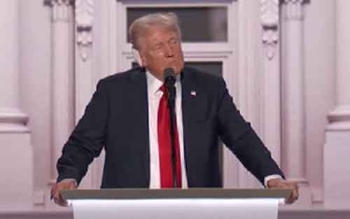 Had God on my side: Donald Trump’s first speech since assassination attempt