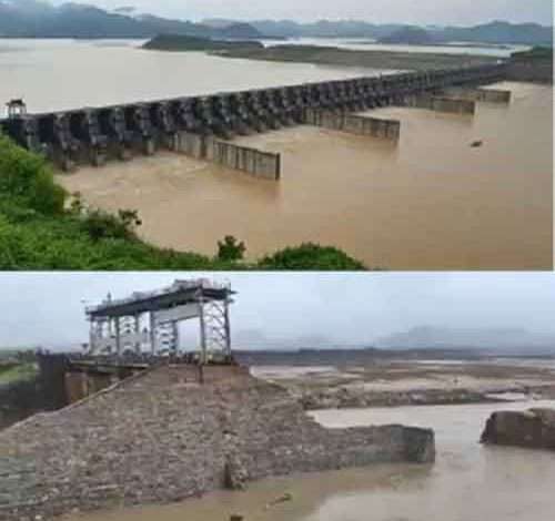 Breach in Peddavagu project inundates villages in Telangana, Andhra Pradesh