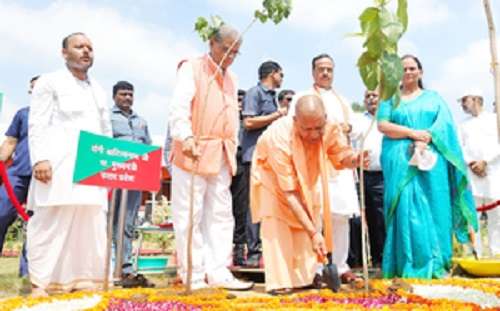 UP CM launches tree plantation campaign