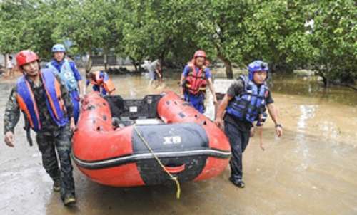 Two killed, 7 missing in rain-triggered disasters in China