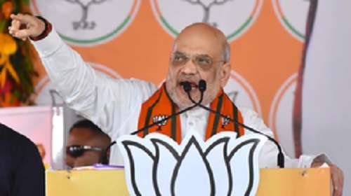 Amit Shah sounds poll bugle in Jharkhand, slams ‘most corrupt’ Soren govt