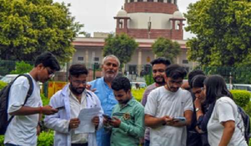 No sufficient material on record to order re-exam for NEET-UG 2024: SC