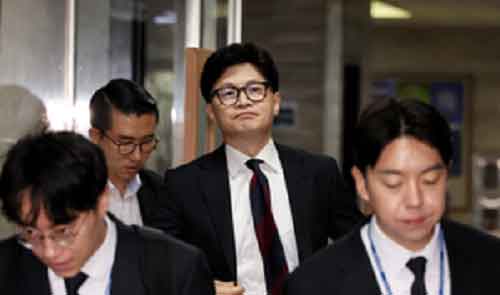 South Korea’s opposition party urges new PPP leader to cooperate in passing bill on Marine’s death