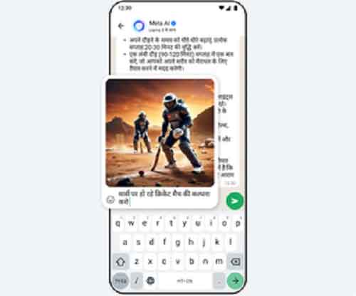 Meta AI now available in Hindi, unveils largest and most capable open-source model