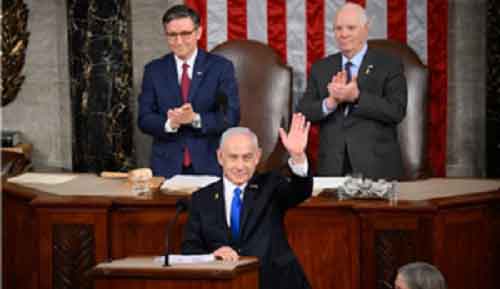 ‘Give us the tools, we will finish the job’, says Netanyahu to US lawmakers
