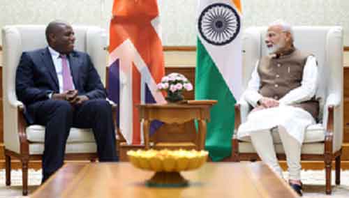 Welcome desire to conclude mutually beneficial FTA, PM Modi tells visiting UK Foreign Secretary
