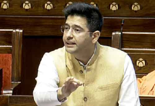 AAP MP Raghav Chadha compares India’s taxation to England, services to Somalia