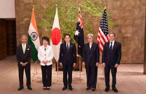 Quad Foreign Ministers call on Japanese PM in Tokyo