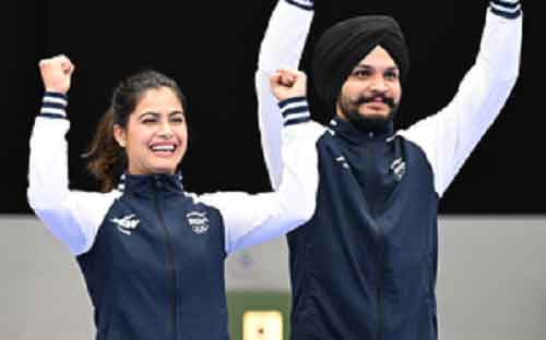 Paris Olympics: India applaud Manu, Sarabjot for history making bronze medal