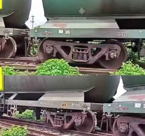 Two wagons of goods train derail in Darjeeling