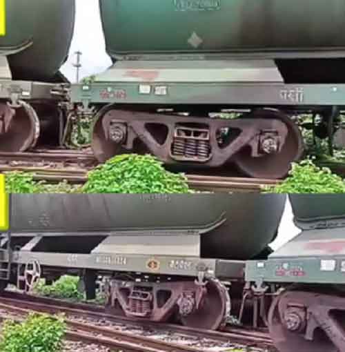 Two wagons of goods train derail in Darjeeling