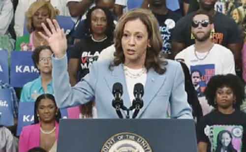 Harris announces Philadelphia rally with new running mate