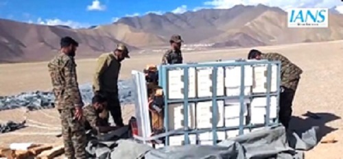 IAF, Indian Army carry out first-ever Aarogya Maitri Cube para-drop