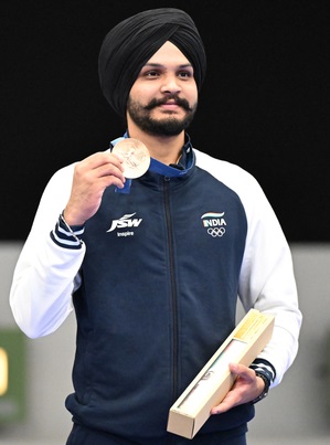 Sarabjot Singh reveals longtime fandom for silver medallist Yusuf Dikec