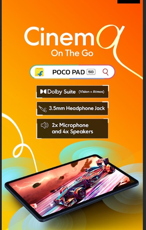 Beyond the smartphone: POCO Pad to usher in 5G phablet era