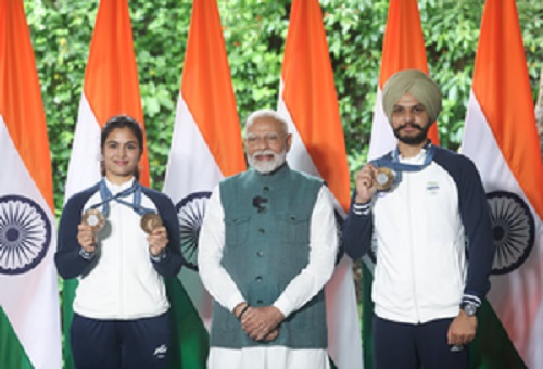 Conversation with PM Modi motivated me to aim bigger in 2028 Olympics, says Sarabjot