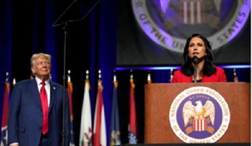 Former Democrat Tulsi Gabbard endorses Trump for 2024 presidential race